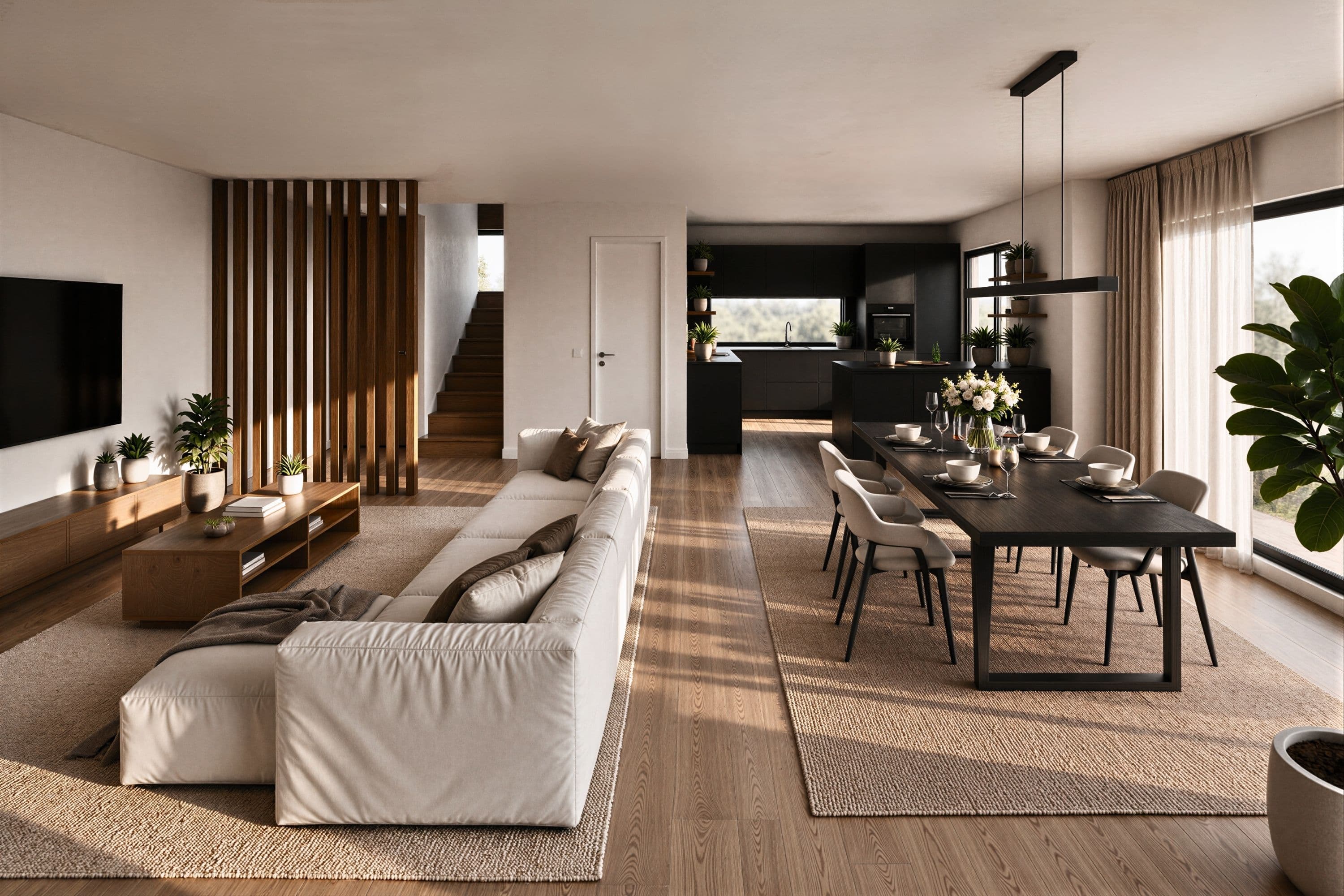 Maretset dining and living space